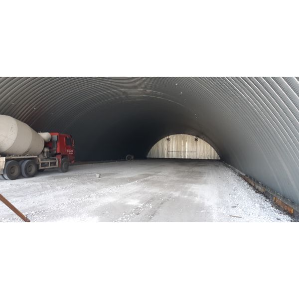 Ангар безкаркасний 16x40 овочесховище В1640-1 фото