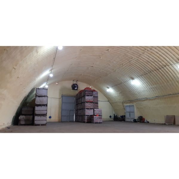 Ангар безкаркасний 16x40 овочесховище В1640-1 фото